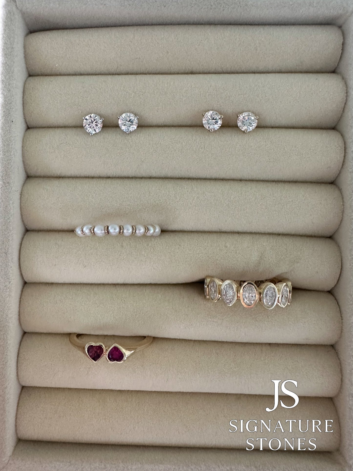 14K Gold Lab-Grown Diamond Stud Earrings