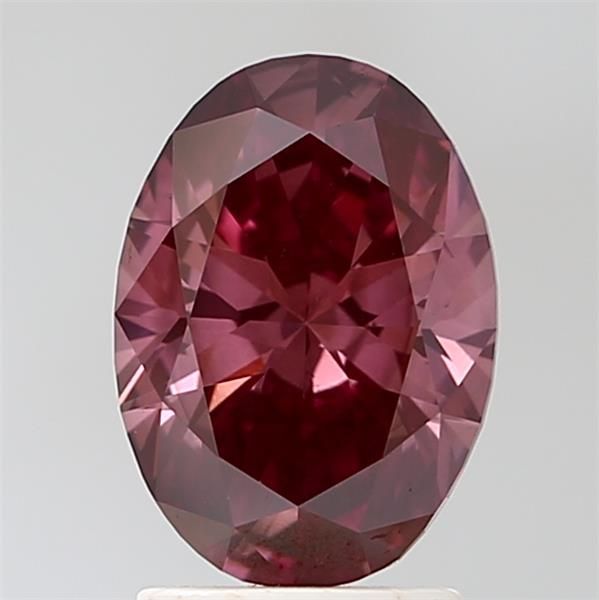 Oval 2.04ct Fancy Vivid Pink VS2